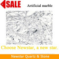 Newstar cheap white imitation marble tile